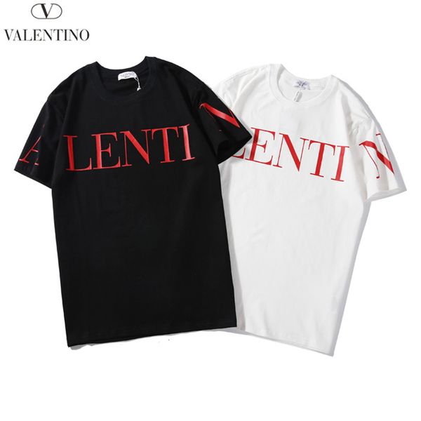 

men's and women's t-shirt short-sleeved summer short-sleeved t-shirt embroidery round neck casual shirt 26, White