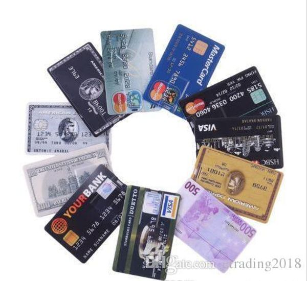 

Горячие НОВЫЕ ХОЛОДНЫЕ ХРАНИЛИЩЫ USB Подлинная Новый 4 ГБ-32 ГБ Кредитная карта USB Фл