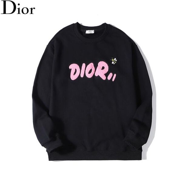 

printed hoodies for men/woman designer dior pullover sweatshirts streetwear hip hop black yellow clothes tracksuits jacket coat