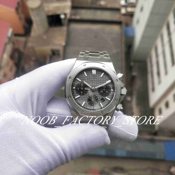 

men's wristwatches automatic cal.3126 chronograph watch men gray dial date sapphire 26327ti.oo.d004ca transparent back stainless steel, Slivery;brown