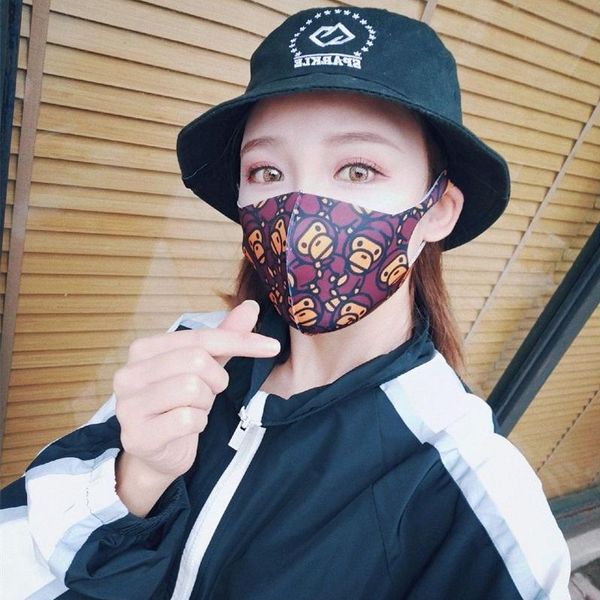 

trendy protection face mask mascherine camouflage print anti dust uv mouth masks couple breathable respirator 3 28hp e1