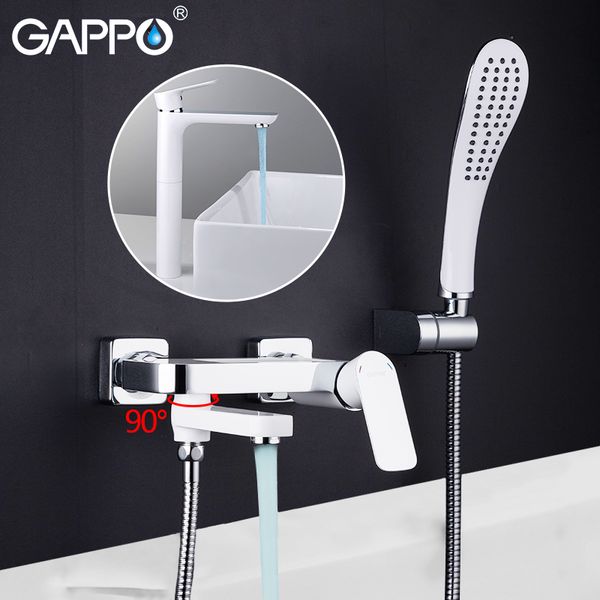 

gappo bathtub faucets waterfall brass bathtub taps spout mixer taps wall mounted mixing faucets for bathroom