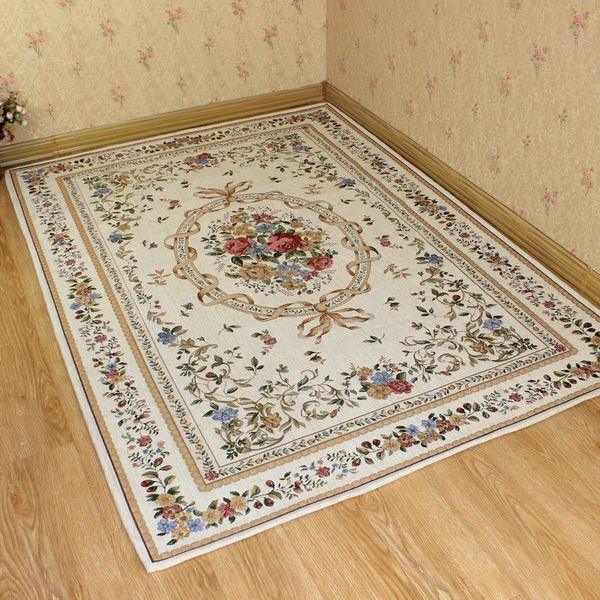 

pastoral countryside carpets for living room brief flower bedroom rugs and carpets coffee table area rugs/floor mat dt1008
