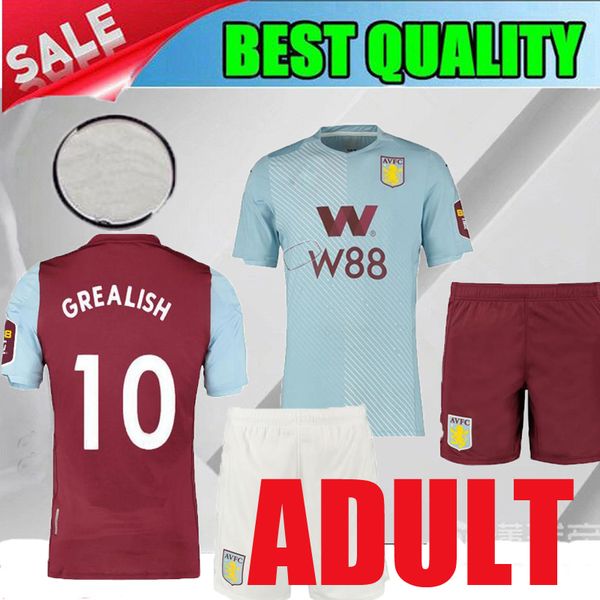 

2019 a ton villa home red occer jer ey 19 20 a ton villa away we ley greali h el ghazi hutton 2020 mcginn white hirt hort ock