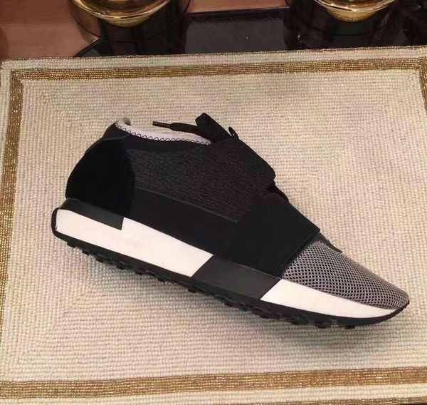 

2019 luxury design brand designer flats genuine leather men sneakers men runners women skateboard casual shoes womensl05, Black