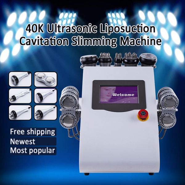 

безболезненная машина для похудения 40khz cavitationvacuum + rf + laser + roller + photon vacuum machine