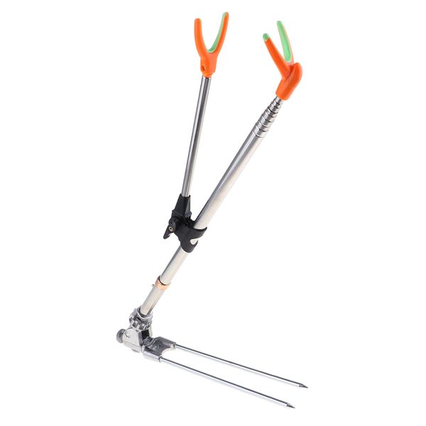 

telescopic fishing rod stand pole bracket holder support