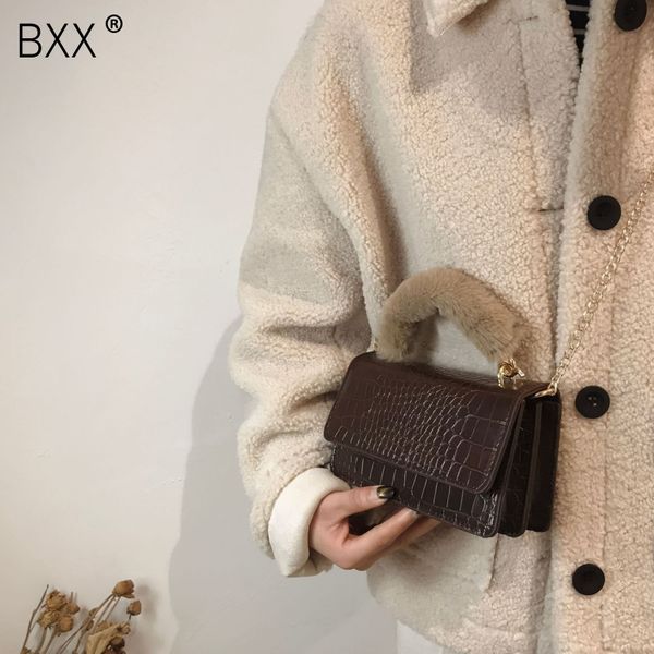 

bxx] крокодил pattern кожа pu сумки на ремне для женщин 2020 ретро качества сумки lady тотализаторов женская рука сумка hk741