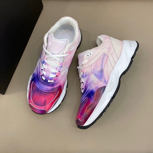

2020 fashion new luxury men's sports shoes b23 b24 b25 gradual low sports casual shoes leather canvas thick sole high quality, Black