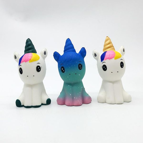 

новые squishy pu медленный отскок игрушка 12см единорог медленно увеличивающимися мягкие выжимать симпатичные сотовый телефон ремешок подарк