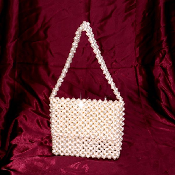 

sekusa women evening bags beaded wedding clutch purse handmade style beading flap case bag