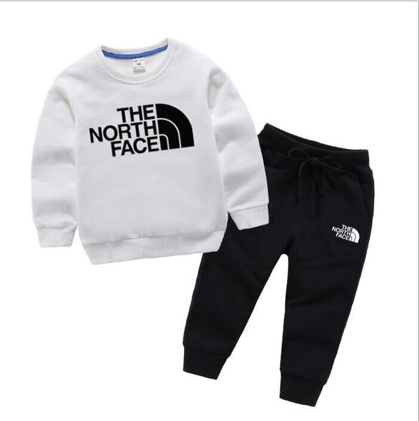 

designer brands baby autumn clothes set kids boy girl pants 2 pcs suits tracksuit outfits enfants 1-8 years enfants sets