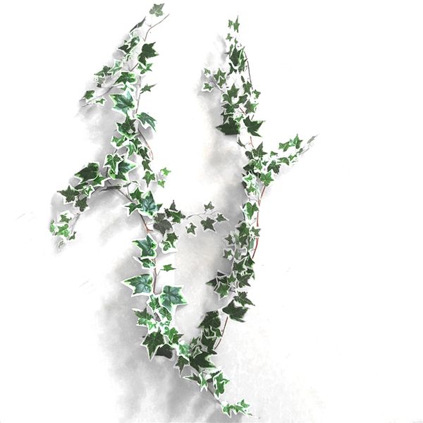 

artificial fake hanging vine plant leaves garland home garden wall green decor