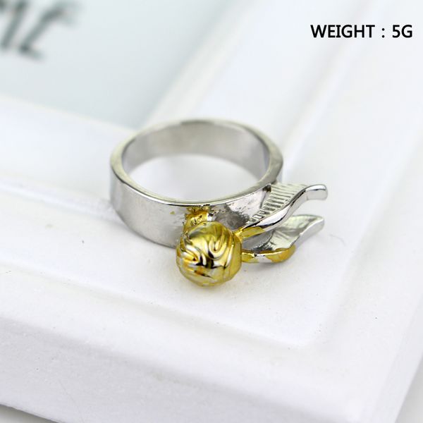 

fashion cute little flying tiger ring woman simple charm engagement party finger jewelry gift for girls, Slivery;golden