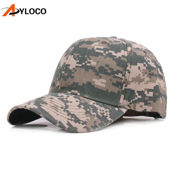 

new camo cap us army cap men baseball camouflage mens snapback tactical sport hats outdoor hiking caps, Black;white