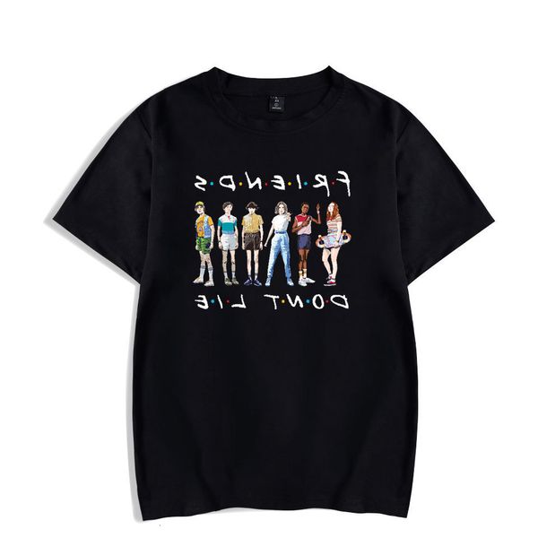 

tv play u.s.a blame odd story third season stranger things leisure time easy shirt men and women t shirts, Gray;blue