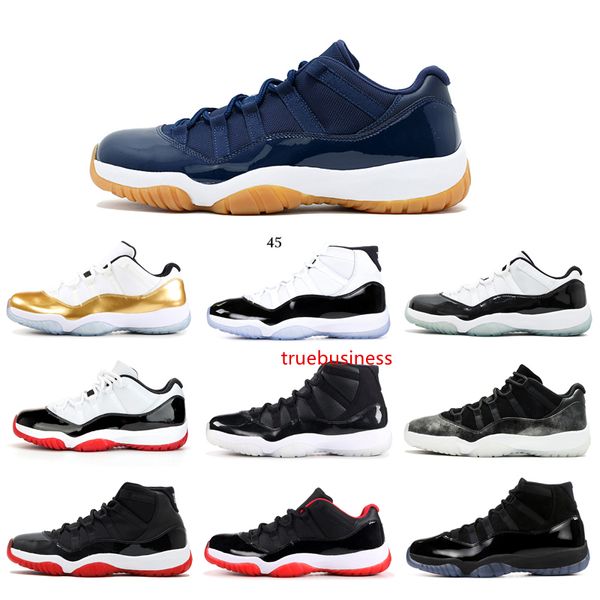 

11s men basketball shoes 2019 new concord platinum tint bred heiress gamma blue snake skin women sports shoes 36-47