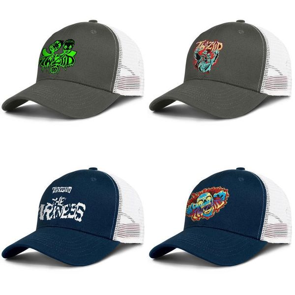 

twiztid zombie mens and womens adjustable trucker meshcap golf fashion baseball custom stylish baseballhats the darkness twiztid, Blue;gray
