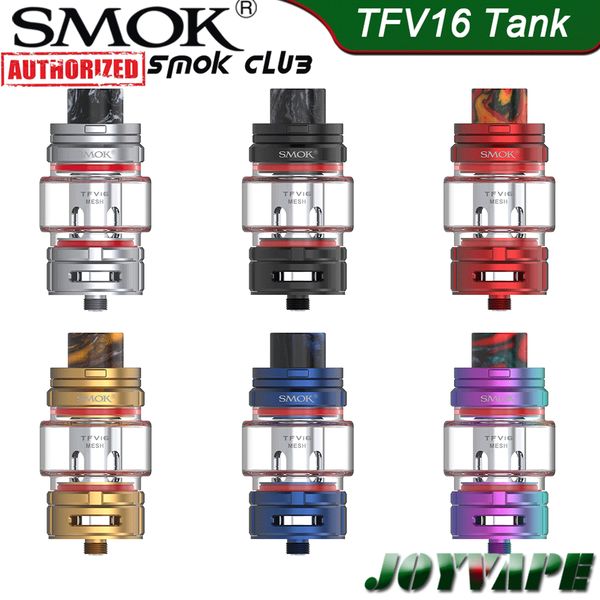 

SMOK TFV16 БАК 9ml TFV16 Sub Ом Mesh Форсунка с двойной Тройной Mesh Катушки Max Airflow King Returner 100% оригинал