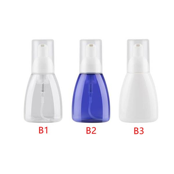 

50/80ml dispenser soap foam foaming pump bottle travel plastic clear liquid soap dispenser foam accessories f3325