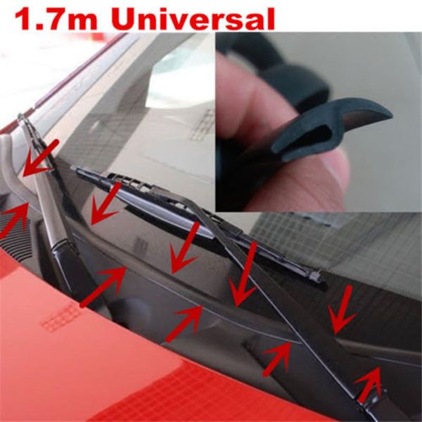 

car ageing rubber seal strips under front windshield panel sealed trim moulding strip m8617