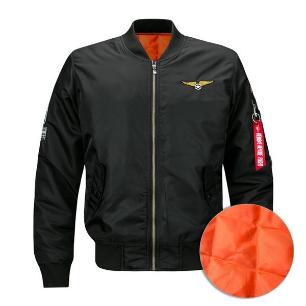 

nice autumn winter jacket brand streetwear coat thick and thin tactical motorcycle men jackets coats, Black;brown