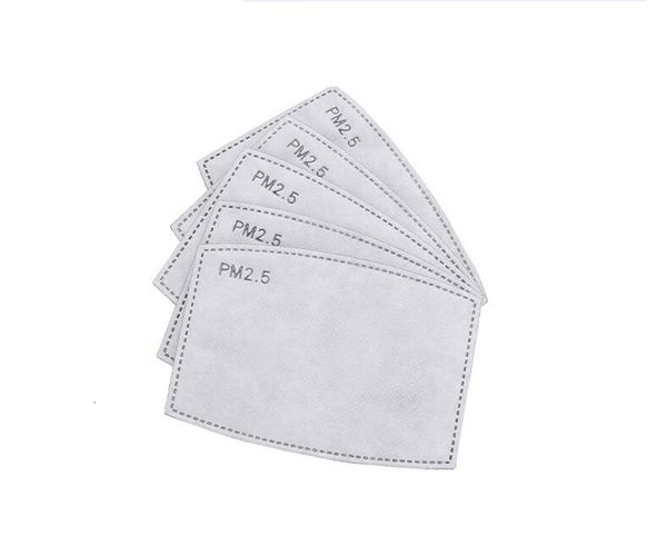 

dhl shippm2.5 activated adults 5 filter pm2.5 activate carbon layers protective insert for mouth mask dust-proof filtration pa