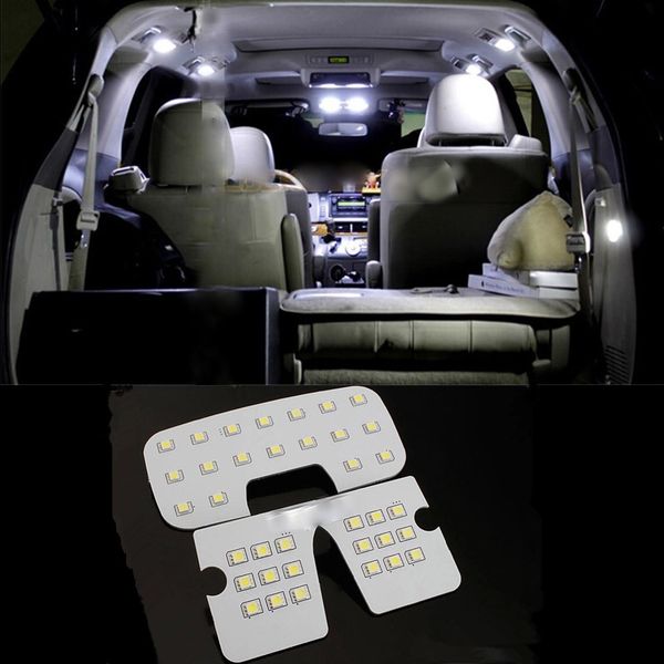 

for ix35 led interior accessories reading lamp led reading light visor dome cargo room auto accessories 3pcs car styling