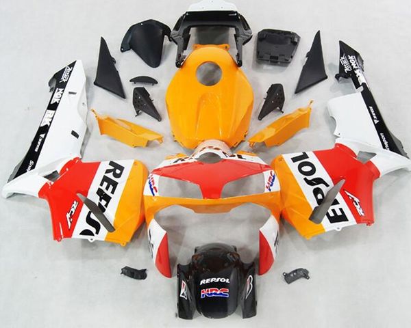

3gifts new abs injection molding full fairings kit fit for honda cbr600rr 03 04 abs fairings set cbr 600rr f5 2003 2004 nice repsol