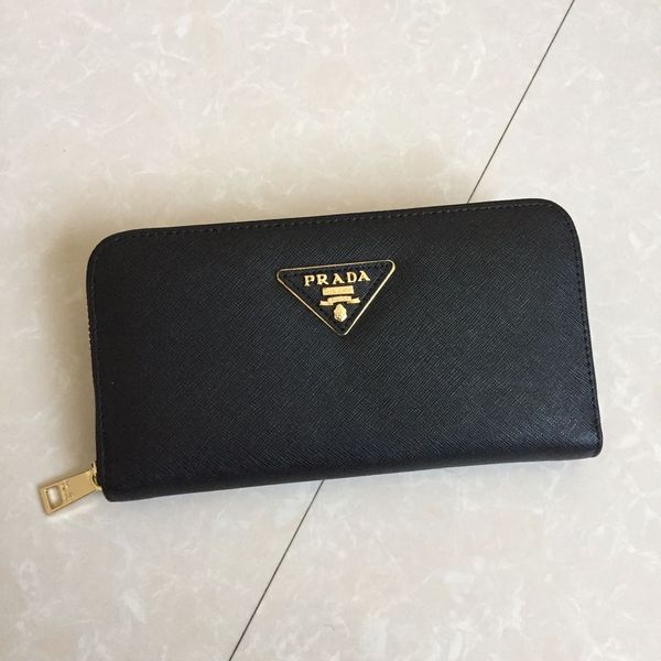 

Europe And The United States WOMEN Wallets Fashion Long Wallet Handbag Wallet BLACK Optional Purse NO Box