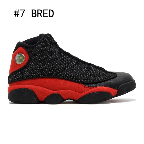 

2020 new arrivel mens basketball shoes 13s lucky green 13 court purple black cat bred sports sneakers trainers athletic size 7-13 cct10