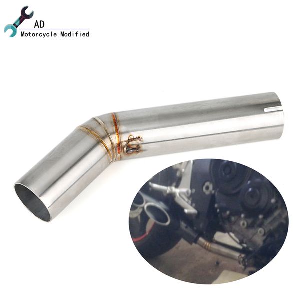 

для gsxr600 gsxr750 k6 k7 k8 аксессуары connect tube exhaust link бегство мотоцикл для gsxr600 gsxr750 мото