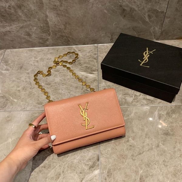 

stylish ladies unique envelope bag heart chain bag diagonal span single shoulder bag size :20*14cm