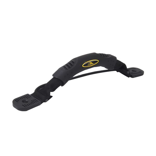 

2pcs black kayak canoe side mount carry handle with elastic bungee cord replacement