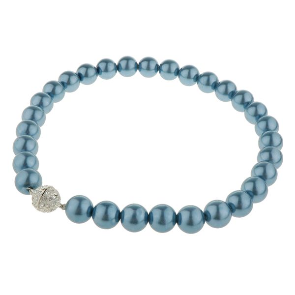 

artificial pearl curtain tiebacks with suction power drapery buckles clips (48cm length