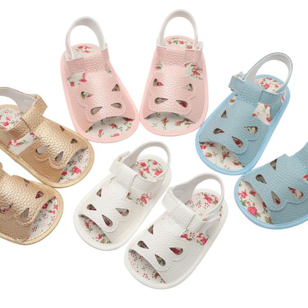 

baby summer baby shoe pu leather princess water drop open sandals slip breathable toddlers shoes infant sandals shoes, Black;red