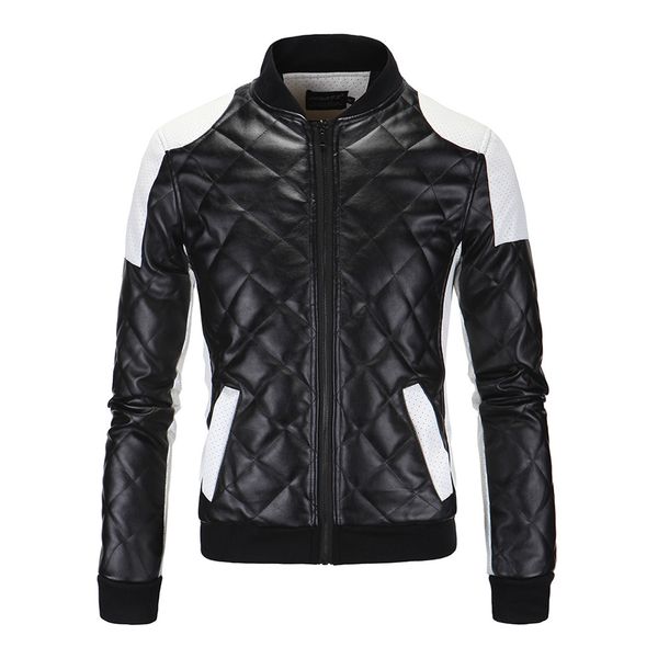 

herobiker winter riding motorcycle jackets men pu leather jacket punk slim windproof biker faux leather moto jacket size m-5xl
