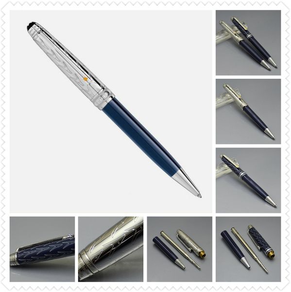 

оптовая цена 163 синий шариковая ручка свинец офис канцелярские товары 4810 заправочные ручки для бизнеса подарок, Blue;orange