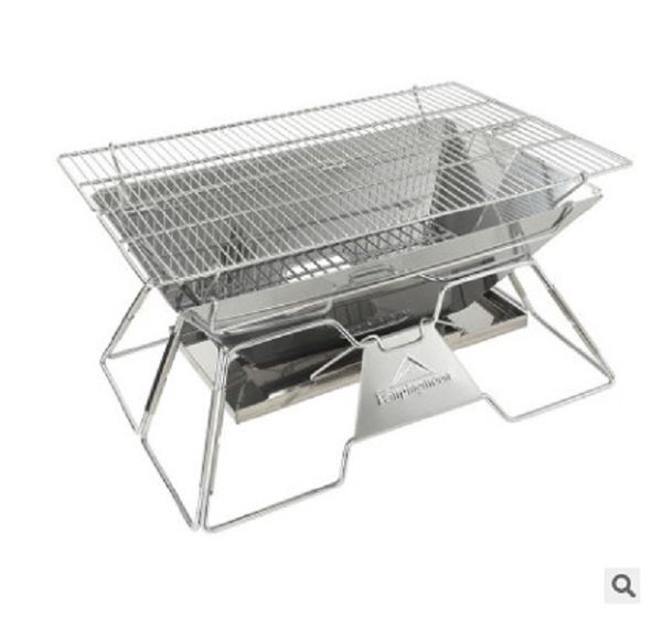 

2020 folding barbecue stainless steel barbecue bbq grill oven grill outdoor cooking eating