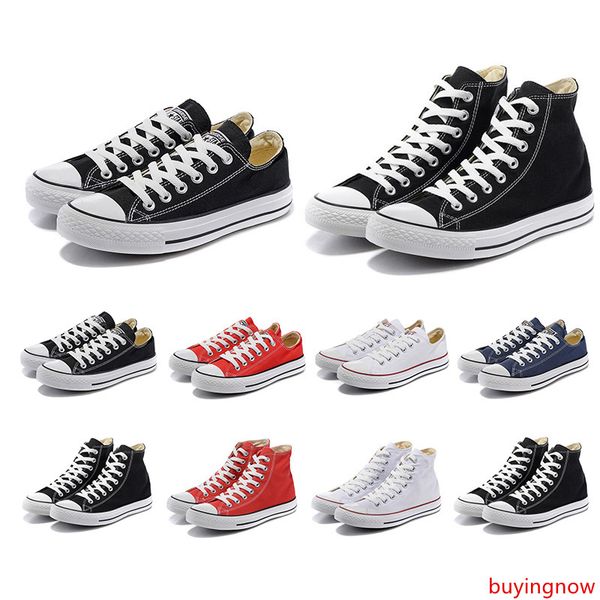 

whosale 2019 men women canvas shoes 10s triple black white stripe skateboarding casual shoe walking sneakers size 36-44