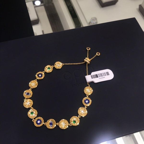 

women bracelet with jewelry wsj035 with exquisite gift box # 121250 qin3301, Golden;silver