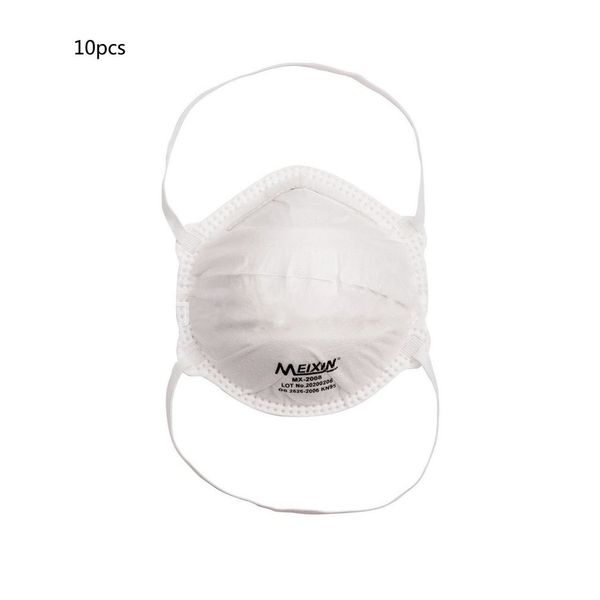 

10pcs kn95 mask absorbent cotton meltblown cloth anti-fog dust protection epidemic prevention disposable mouth face mask