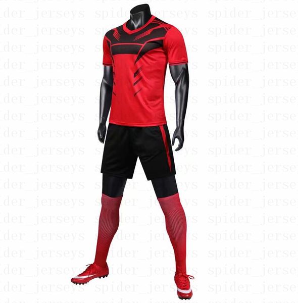 

2019 New Men's Sports Football uniform 2018 DIY Customized Putuan Training Suit Breathable Short Shirt 477474