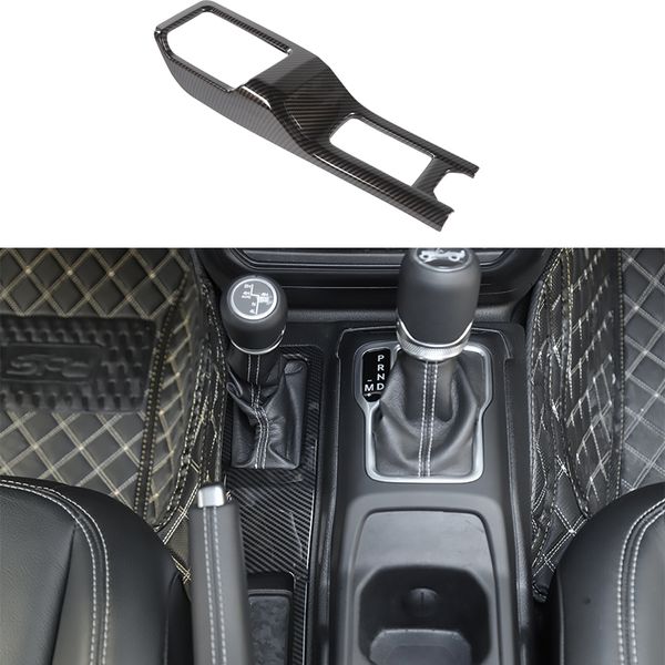 

four-wheel drive panel decoration carbon fiber for jeep wrangler jl 2018 factory outlet high quatlity auto internal accessories
