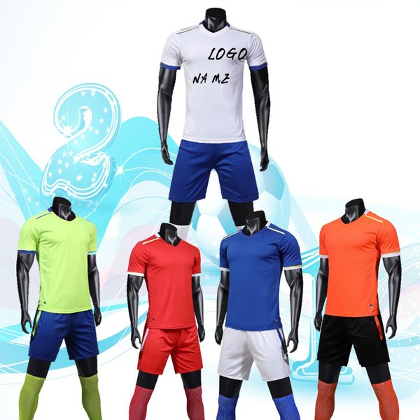 

2019 football training uit port wear port wear hort leeved diy training team can deal with name and number freight