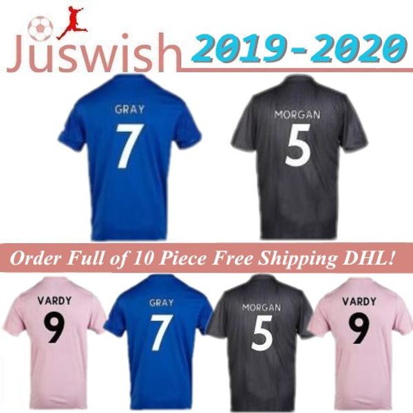 

thai 19 20 vardy leicester soccer jersey 2019 2020 city football shirt soccer maguire maddison tielemans ndidi ayoze ricardo albrighto, Black;yellow