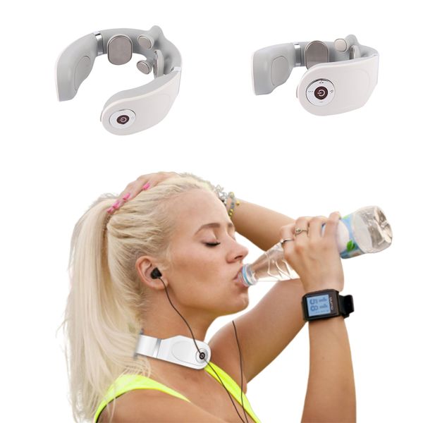

2020 electronic pulse neck massager massage machines digital therapy machine percussion massager new sale on 2020