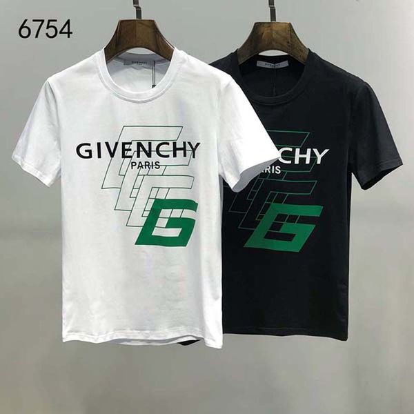 

2020ss spring and summer new high grade cotton printing short sleeve round neck panel t-shirt size: -l-xl-xxl-xxxl i55, White;black