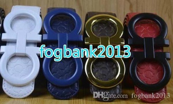 

большая большая пряжка ремень из натуральной кожи с коробкой ремни мужчины женщины высокое качество новые мужские ремни ремень бесплатная до, Black;brown