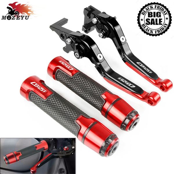 

for cb125f 2016 cb125 cb 125 cb 125f motorcycle cnc accessories brake clutch lever and handle bar grips handbar end cb125f